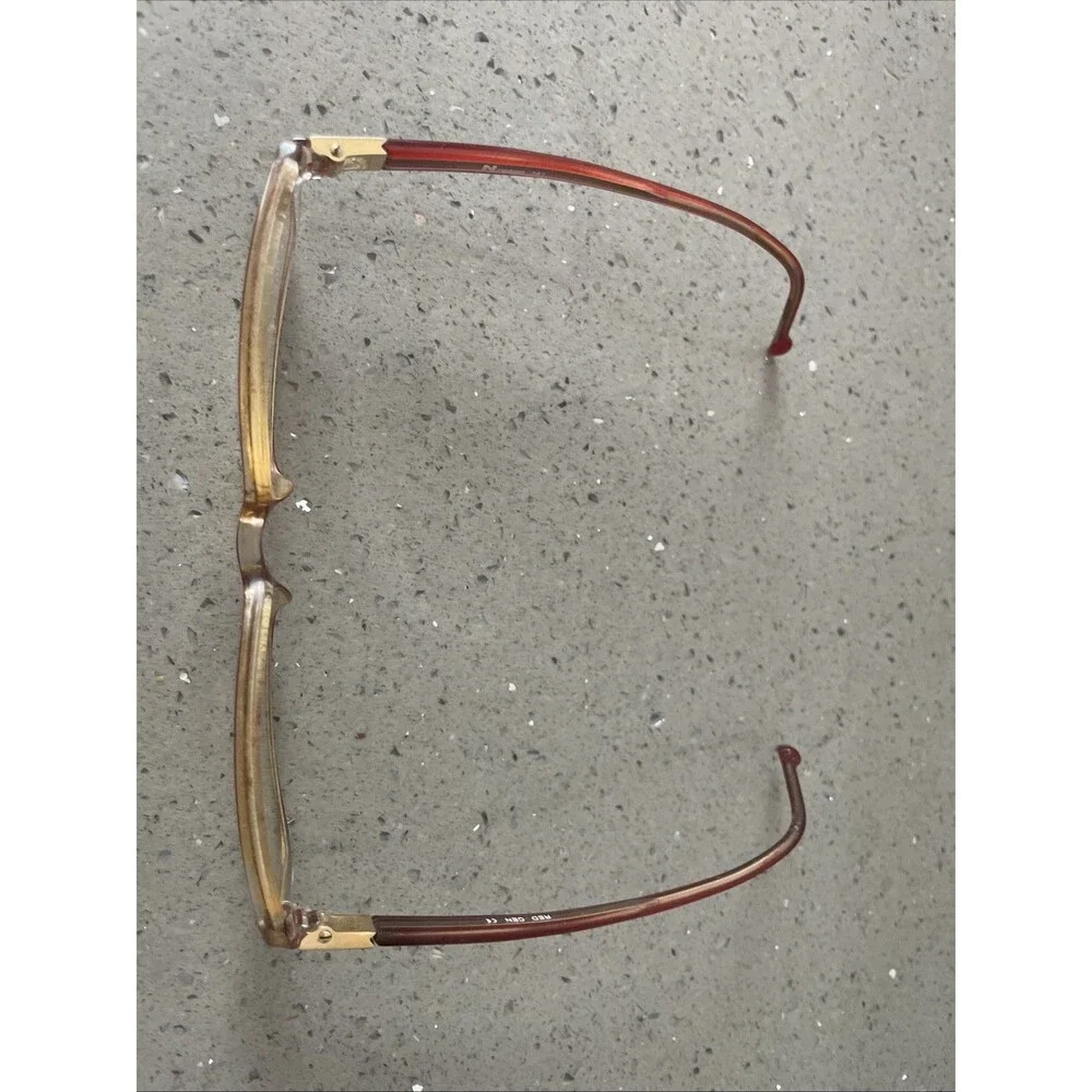 Nygard Eyeglasses Eye Glasses Frames ONLY Red Cen full rim 54-14-141